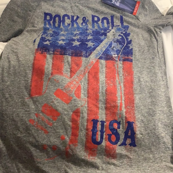 Size small Rock &Roll t shirt new tag on it ! Red ,blue and gray! - Picture 4 of 4
